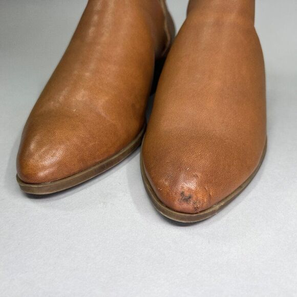 Frye Women's Rowen Slip-On Leather Ankle Booties - Picture 4 of 13